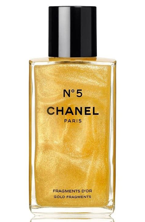 chanel gold fragments shimmering gel|CHANEL N°5 Gold Fragments Shimmering Gel 8.5 oz..